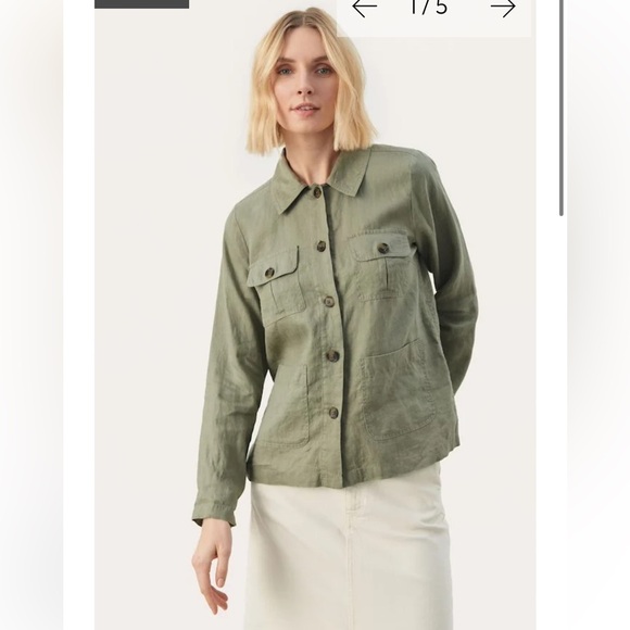 Part Two 100% Linen Top - Picture 3 of 9